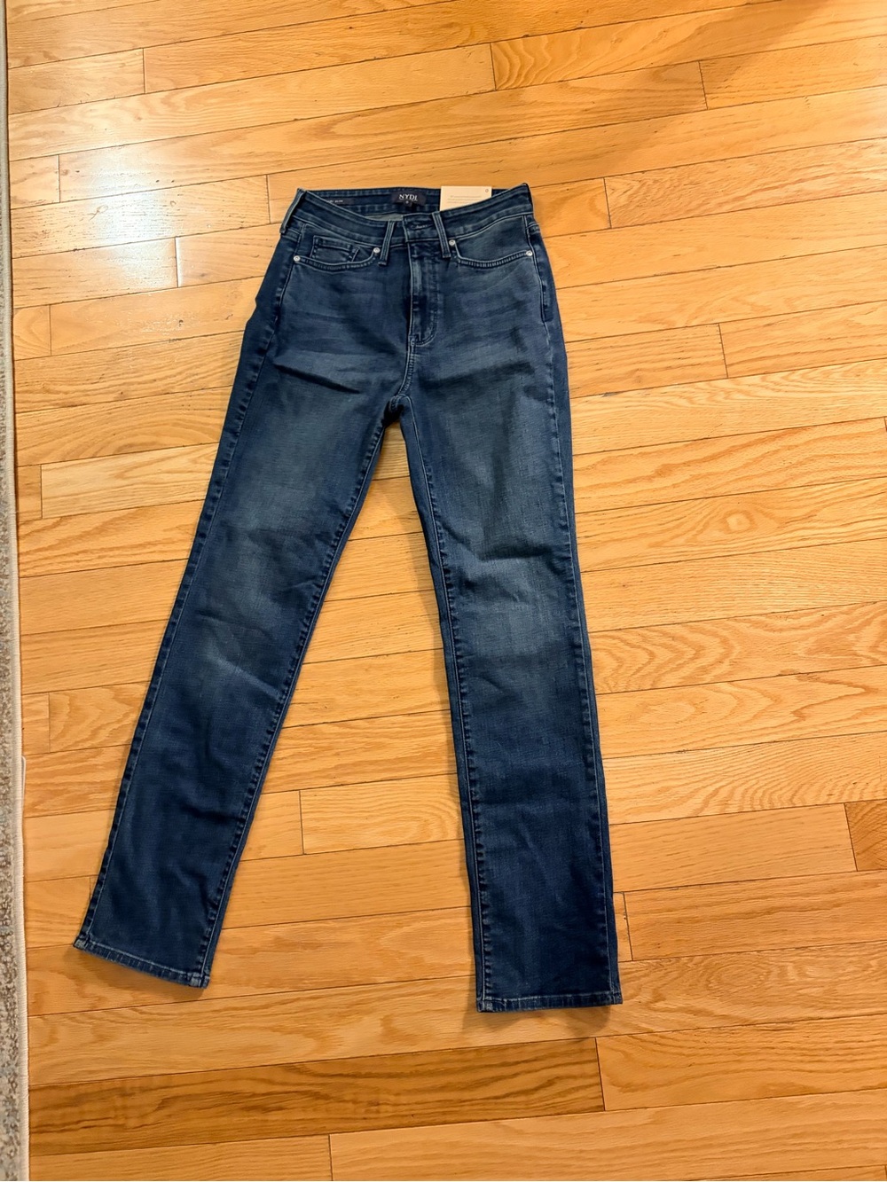 NYDJ Women’s Slim Straight Dark Wash Jeans NWT